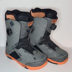 K2 maxis snowboard boots (SIZE 8) used